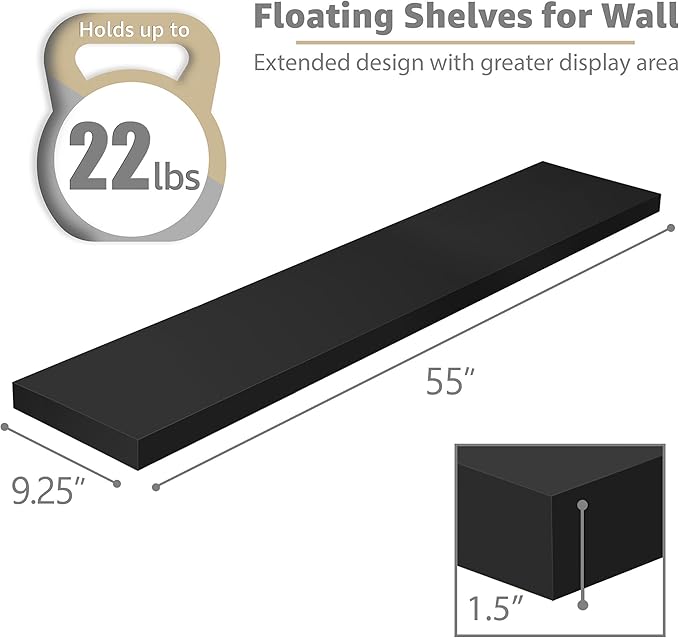 Sorbus Floating Shelves for Wall