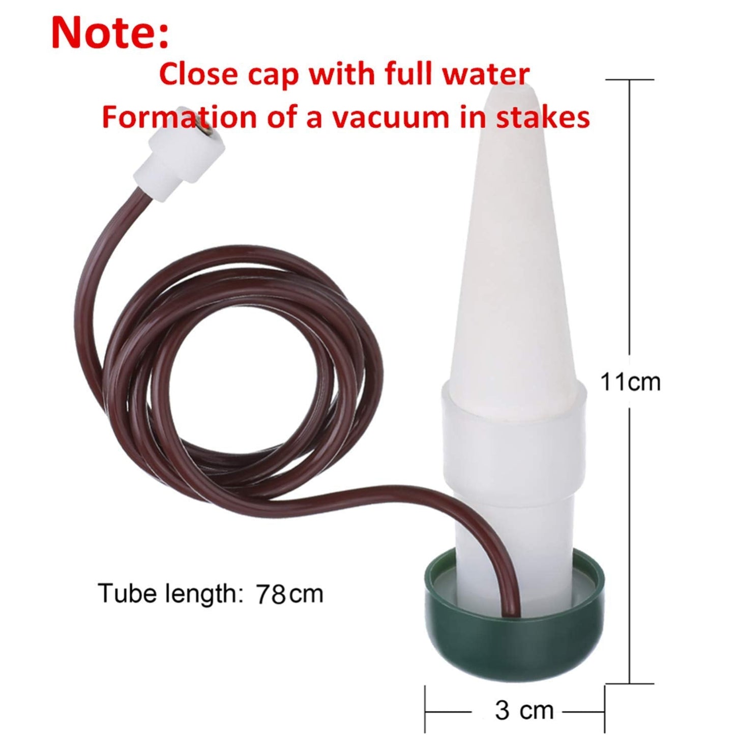 HESTYA 16 Pack Plant Self Watering Stakes Insert Automatic Watering Devices Self Watering Spikes Indoor Outdoor Plant Watering for Vacation
