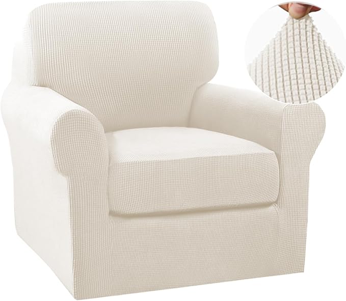 Turquoize 2 Piece Chair Covers Armchair Slipcovers