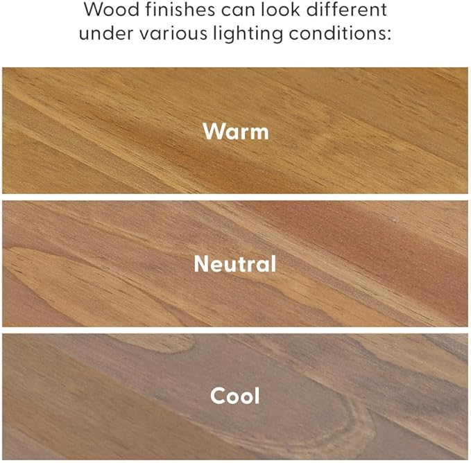 Plank+Beam Forma Console Table, 46 Inch, Solid Wood Sofa Table, Entryway Table