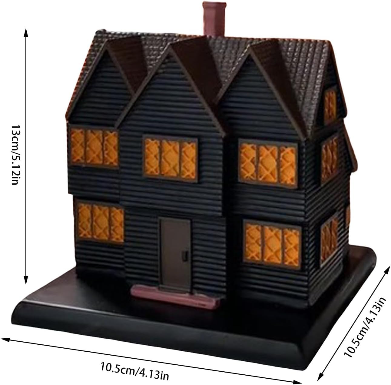 Halloween Witch House Incense Burner Halloween Decorations Indoor Incense Burner Ornament