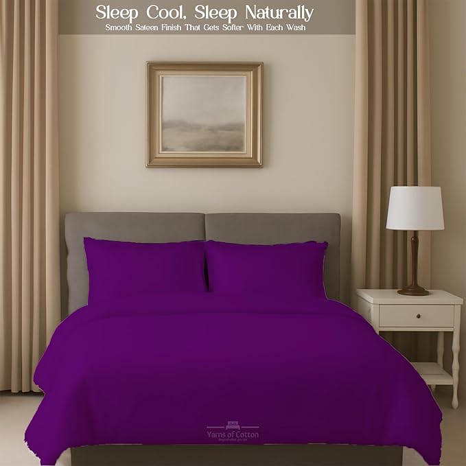 Sleeper Sofa Bed Sheet, 100% Cotton 400 Thread Count, 4 Piece Set, Deep Pocket
