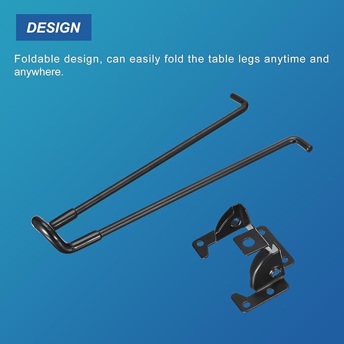 uxcell Folding Table Legs