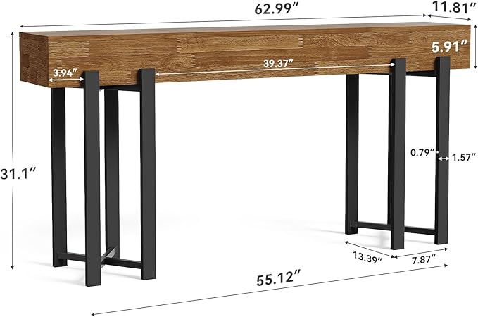 LITTLE TREE 63-Inch Console Table