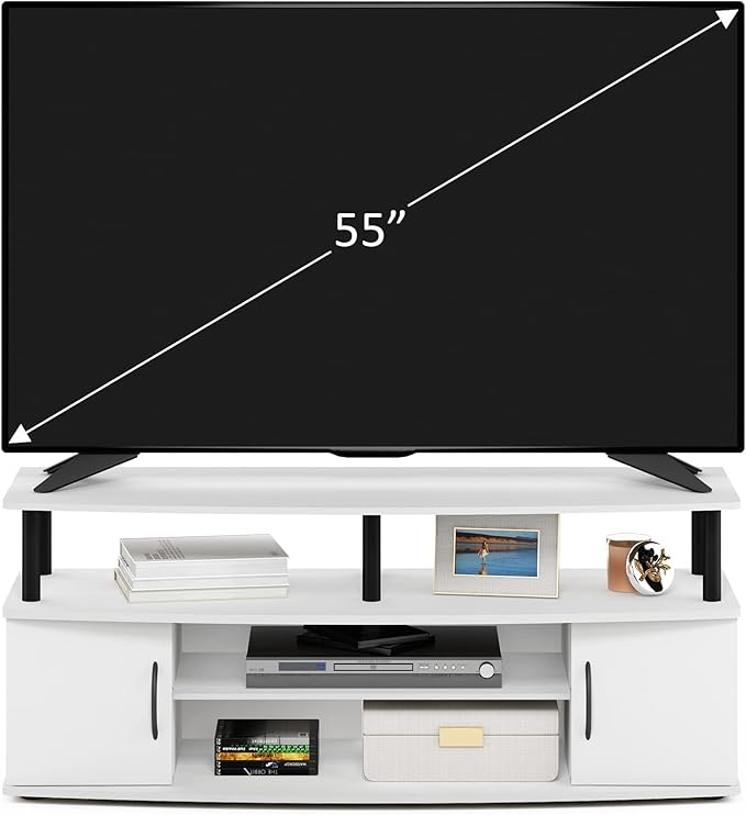 Furinno Jaya Entertainment Center Stand Unit/TV Desk