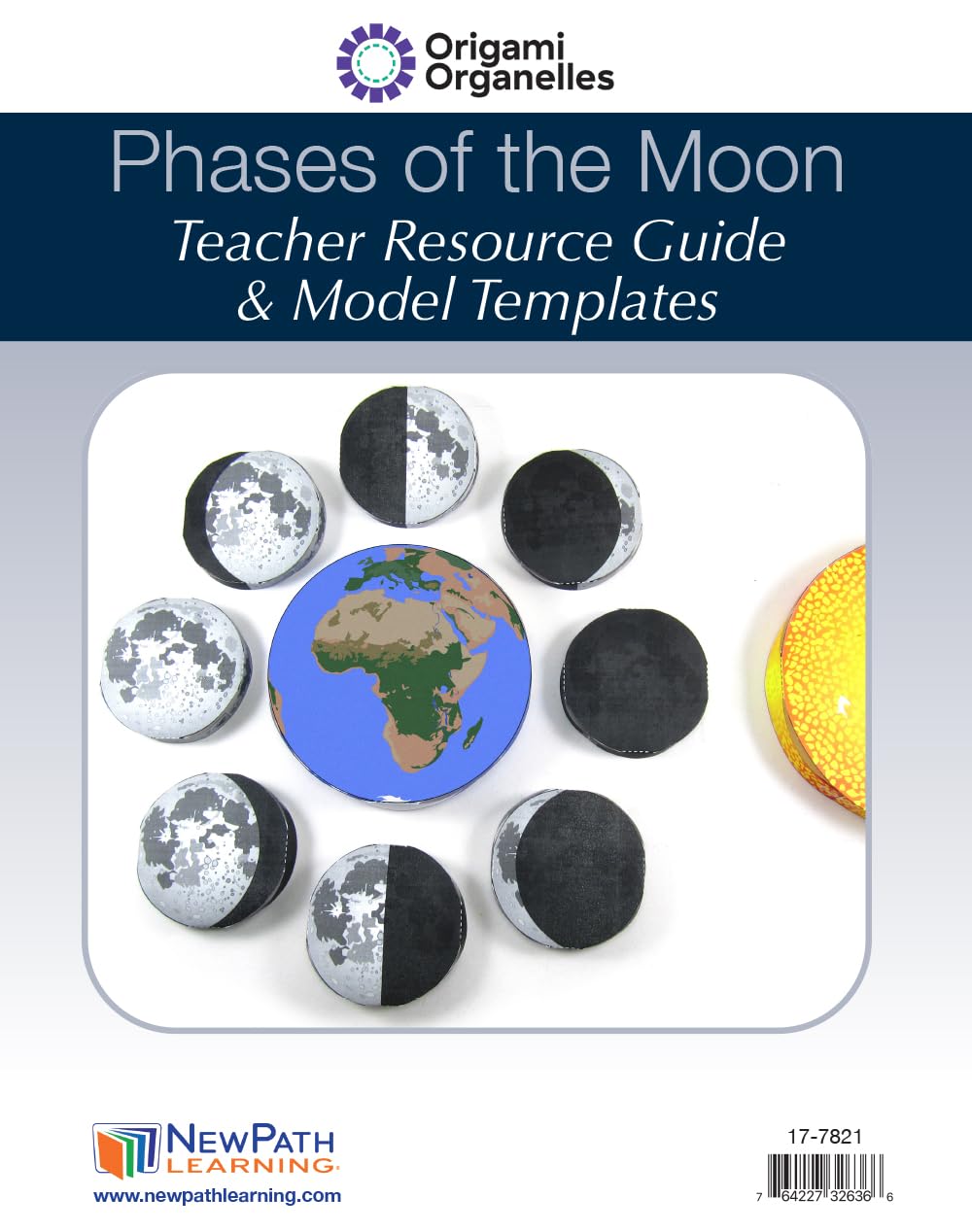 NewPath Phases of The Moon 3D Paper Model Making Kit - Individual Student Edition (17-7821)