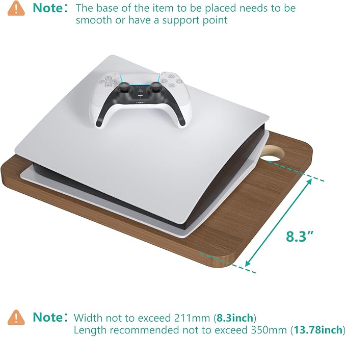 WALI Floating TV Shelf, 1 Tier Projector Shelf