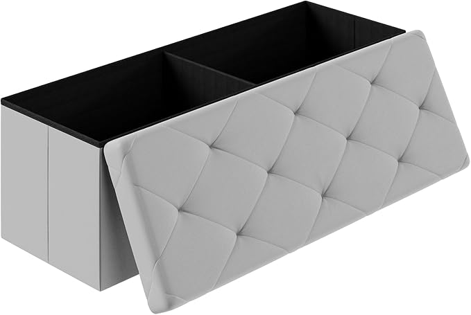 Sweetcrispy 43 Inches Folding Ottoman