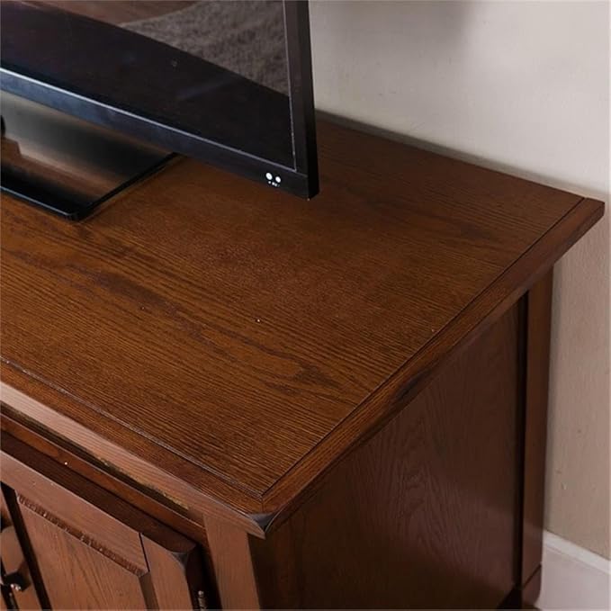 Leick Home 89360 Rustic Oak TV Stand