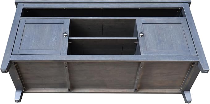 IC INTERNATIONAL CONCEPTS Solid Wood Entertainment/TV Stand