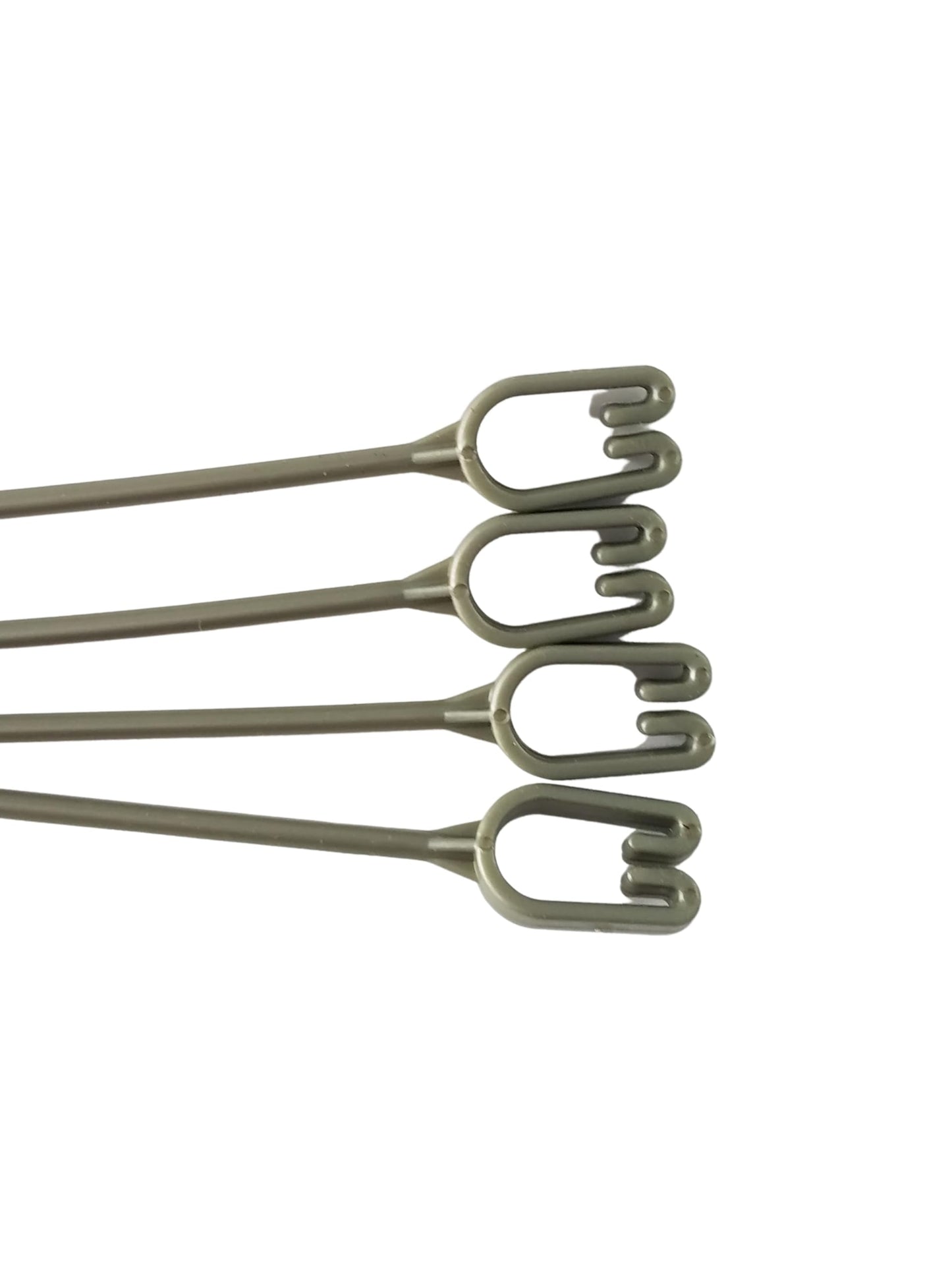 Replacement 4 Strand Plastic Hangers for 12" Hanging Baskets - Set of 5 (Olive Green)