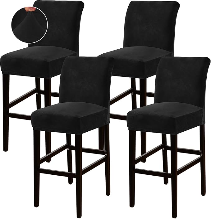 Turquoize Bar Stool Covers 4 Pack Bar Stool Covers