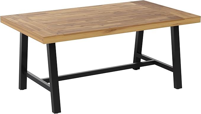 Flash Furniture Rafe Commercial Grade Acacia Wood Dining Table