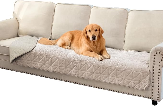 Ameritex Sofa Cover Waterproof for Seats Couch Cover for Dogs Pet Couch Cover