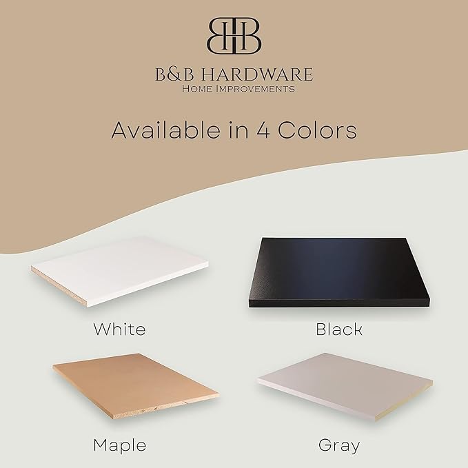 B&B HARDWARE Oversized Cabinet Shelves
