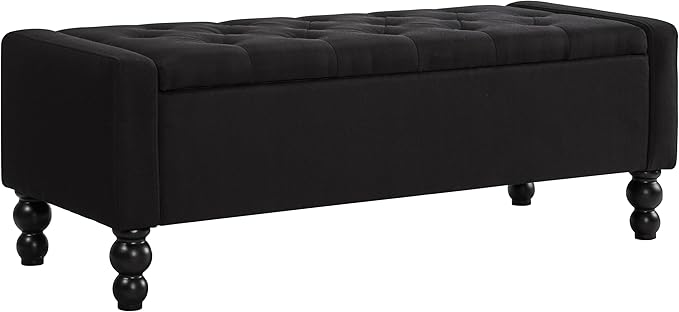 50" W Storage Ottoman Bench