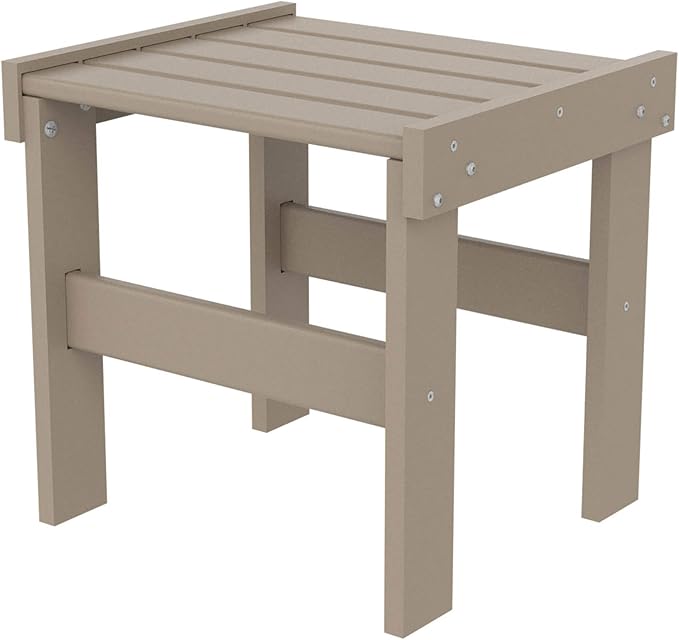 Castaway Living Weatherwood Nest Side Table, Constructed of Eco-Friendly