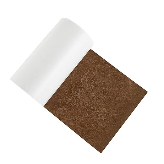 Leather Repair Tape kit Patch Heavy Duty, Retro Camel 4x60inch Self Adhesive