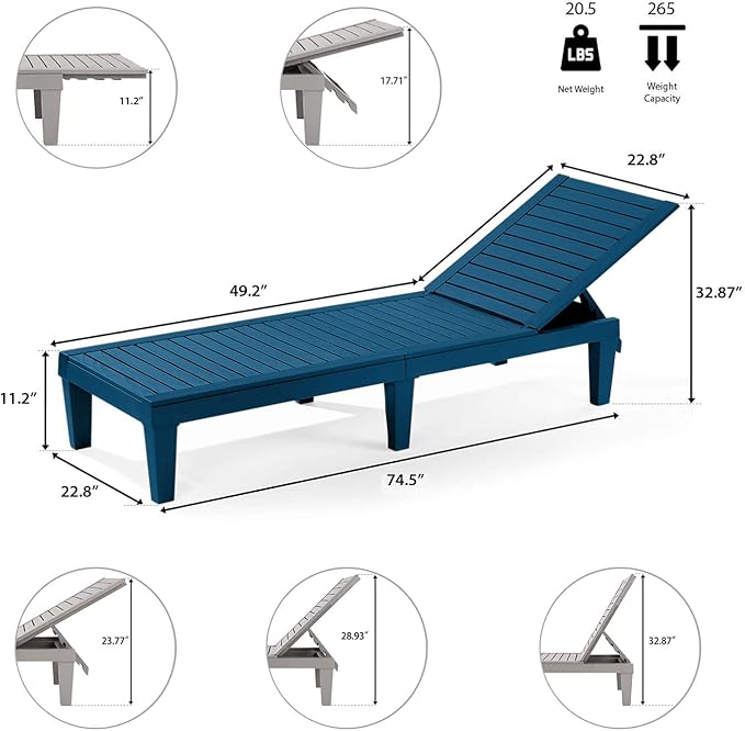 Nestl Sun Tanning Chair