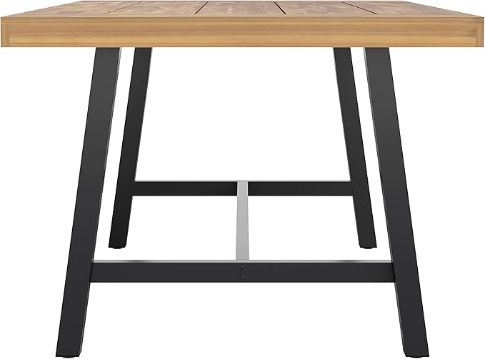 Flash Furniture Rafe Commercial Grade Acacia Wood Dining Table