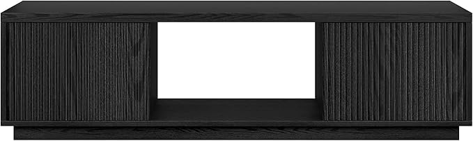 Henn&Hart Fluted TV Stand for TVs up to 65"