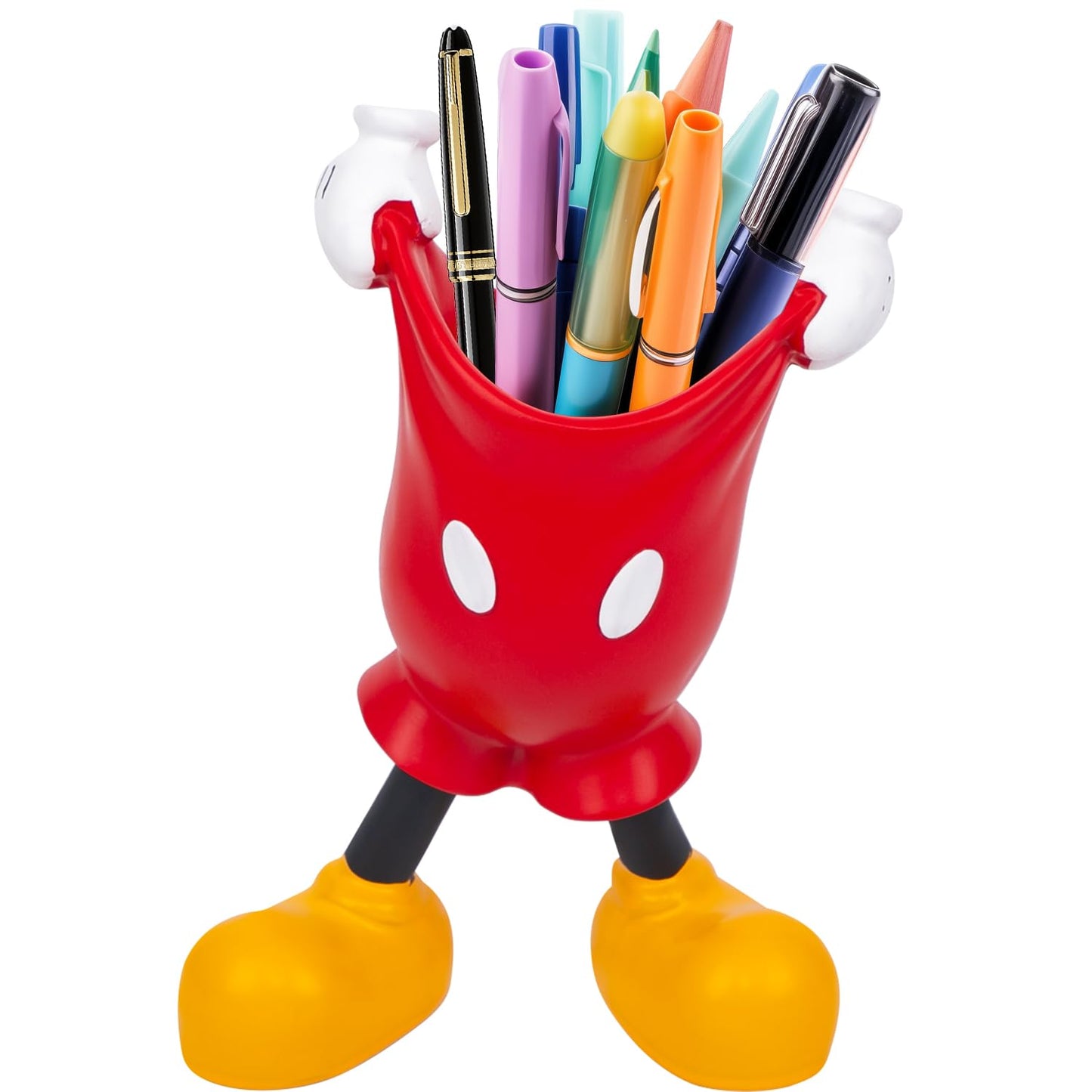 LA KEN DU Cute Pen and Pencil Holder for Desk, Kids Small Desktop Marker Organizer and Storage Cup
