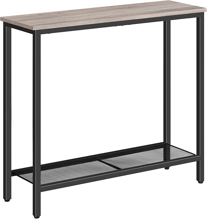 HOOBRO 29.5" Narrow Console Table, Small Entryway Table