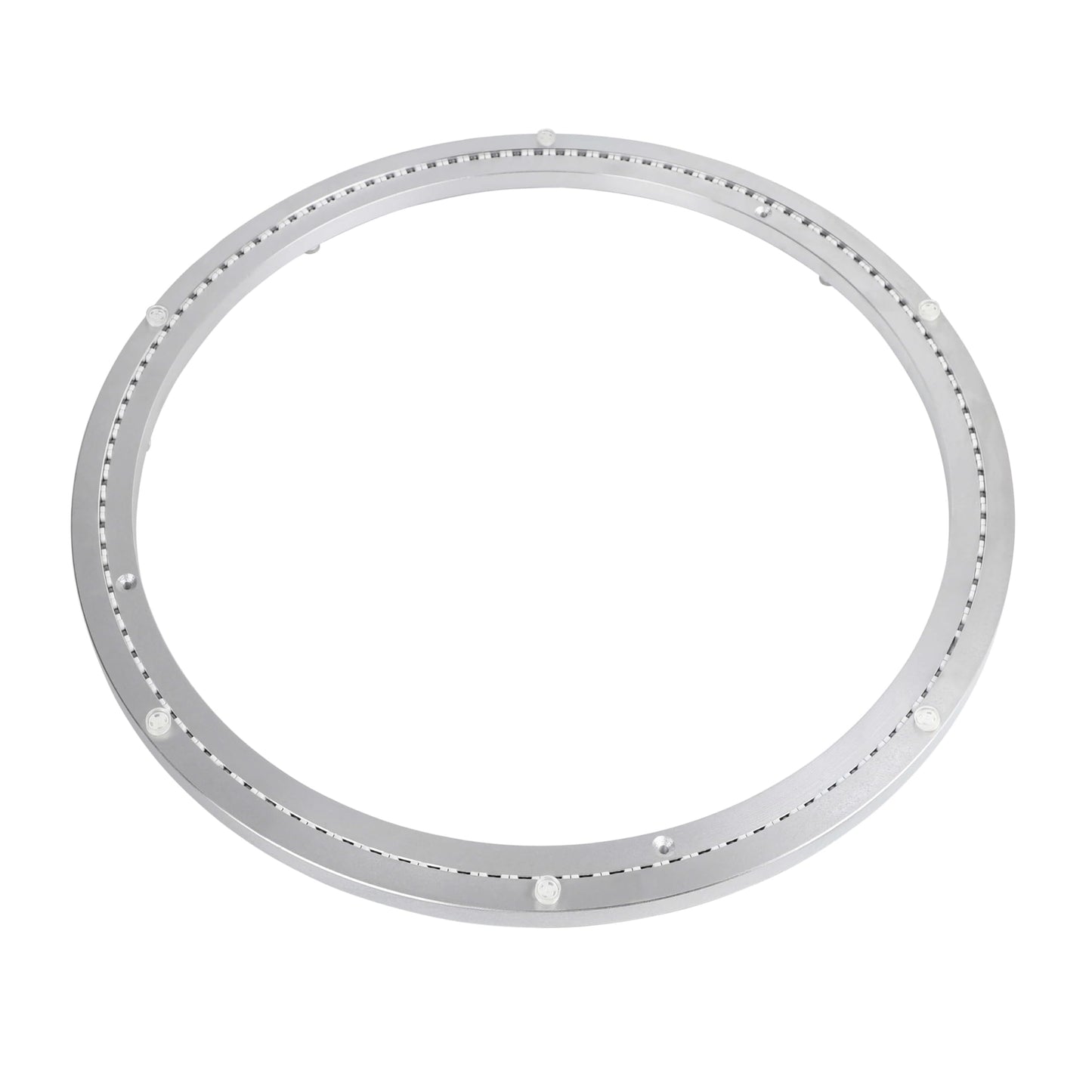18 Inch Lazy Susan Bearing Aluminum Alloy Rotating Turntable, Non - Slip Mute Metal Bearing Swivel Plate Hardware for Dining and Workbench,660 Pounds Capacity