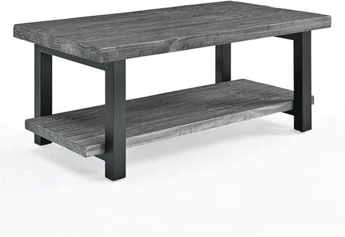 Pomona 42-Inch Rectangular Solid Wood Coffee Table