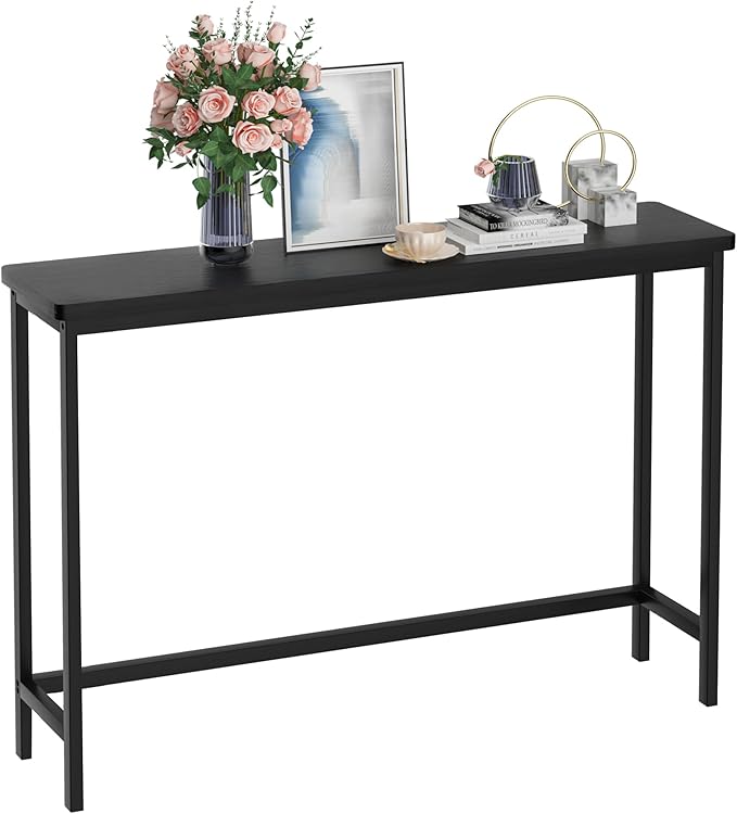 VASMIA Console Table, Entryway Table, Narrow Sofa Table, Living Room