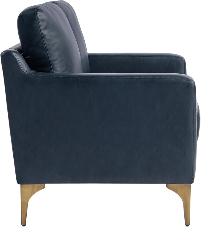 Serta Triton 55.5" Loveseat, Transitional Modern, Dreamcoil Comfort, Metal Legs