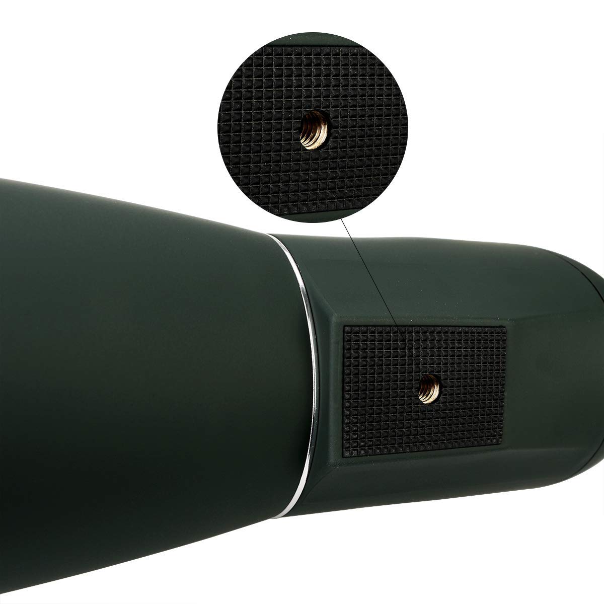 SVBONY SV28 Spotting Scopes with Tripod, Angled 25-75x70mm Spotter Scope with Phone Adapter, Waterproof Fogproof Spotting Scope for Bird Watching, Target Shooting, Wildlife Viewing