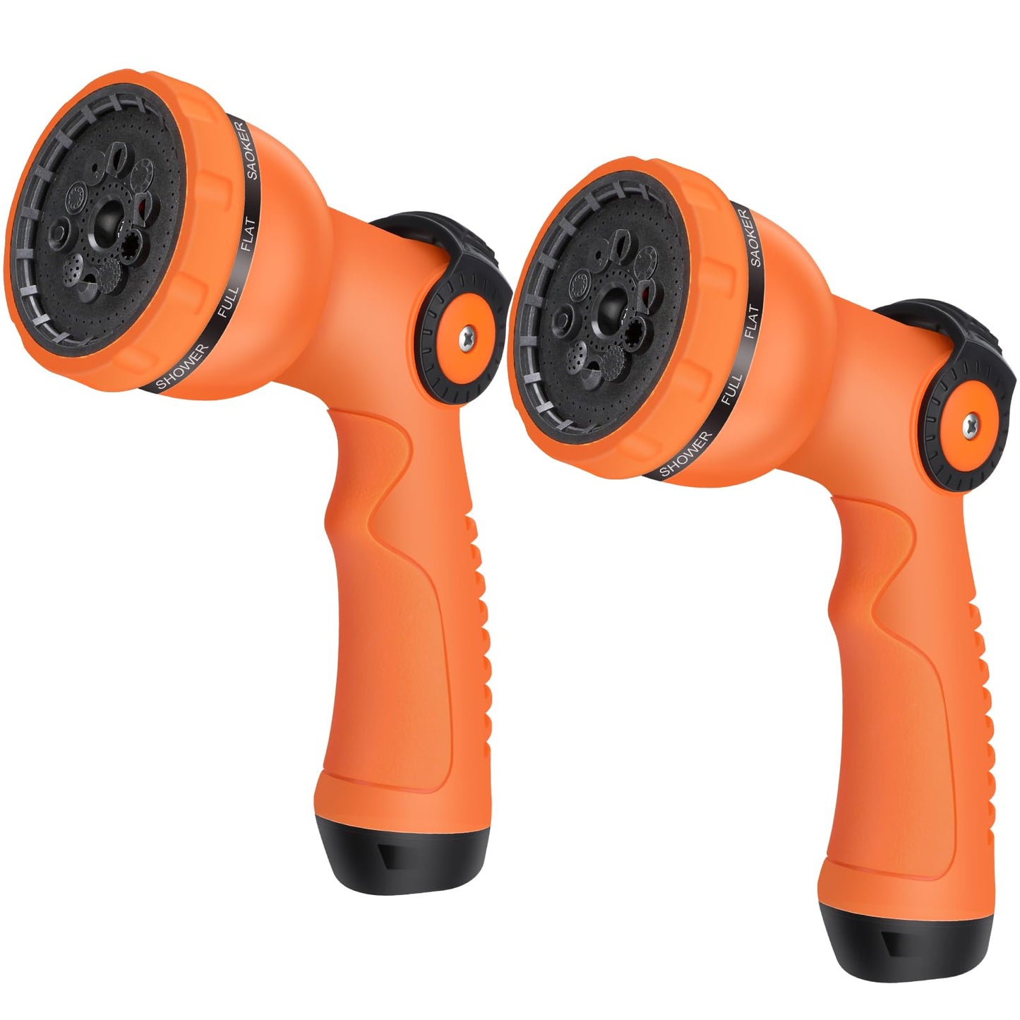 Water Hose Spray Nozzle - Garden Hose Nozzle with 10 Spray Patterns.Thumb Switch Design for Easy Water Flow Control, Upgraded Hose Sprayer Nozzle for Watering Plants,Lawn,Pet Bathing and Cleaning