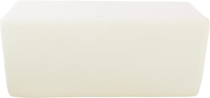 HomePop Storage Bench, Pearl Cream