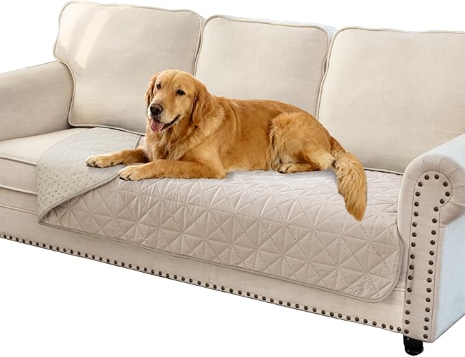 Ameritex Sofa Cover Waterproof for Seats Couch Cover for Dogs Pet Couch Cover