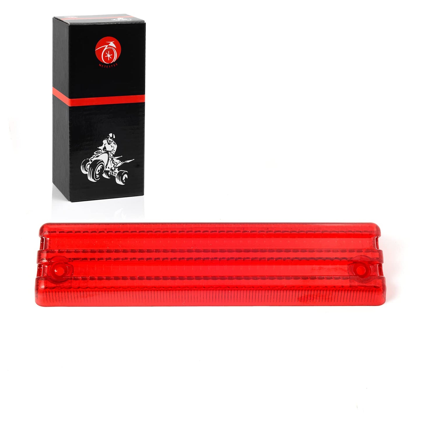 MOTO1988 Tail Light Lens for Honda ATC250ES 1985-1987, Model 33702-HA0-003, Red