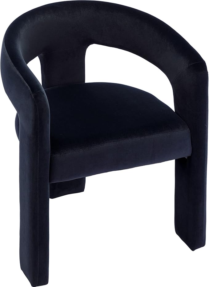 VESCASA Velvet Barrel Dining Chair