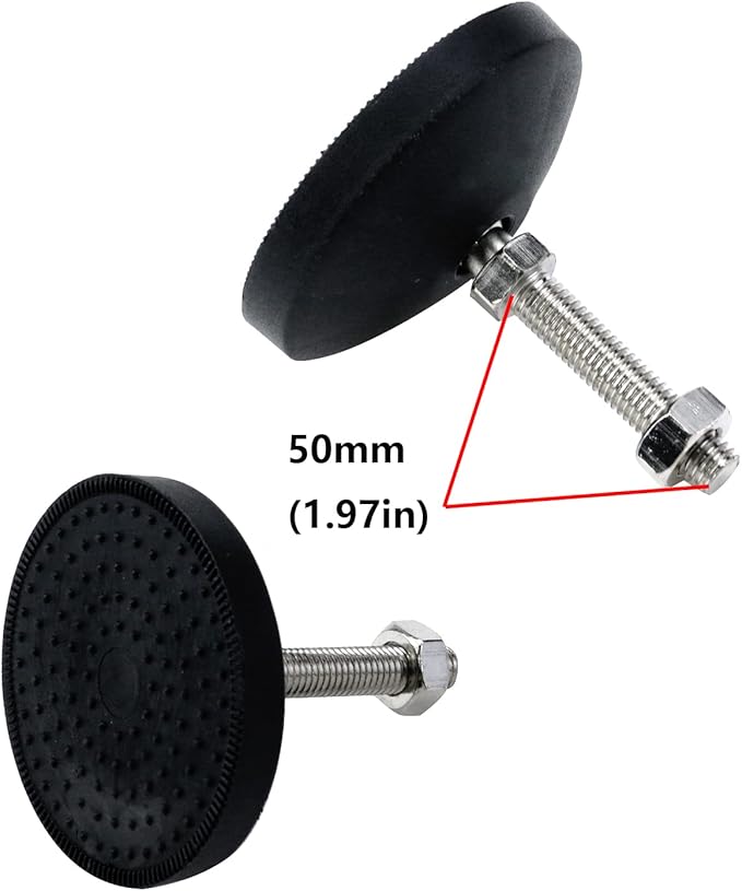 Antrader Swivel Leg Levelers, Adjustable Furniture Feet，Heavy Duty Leveling