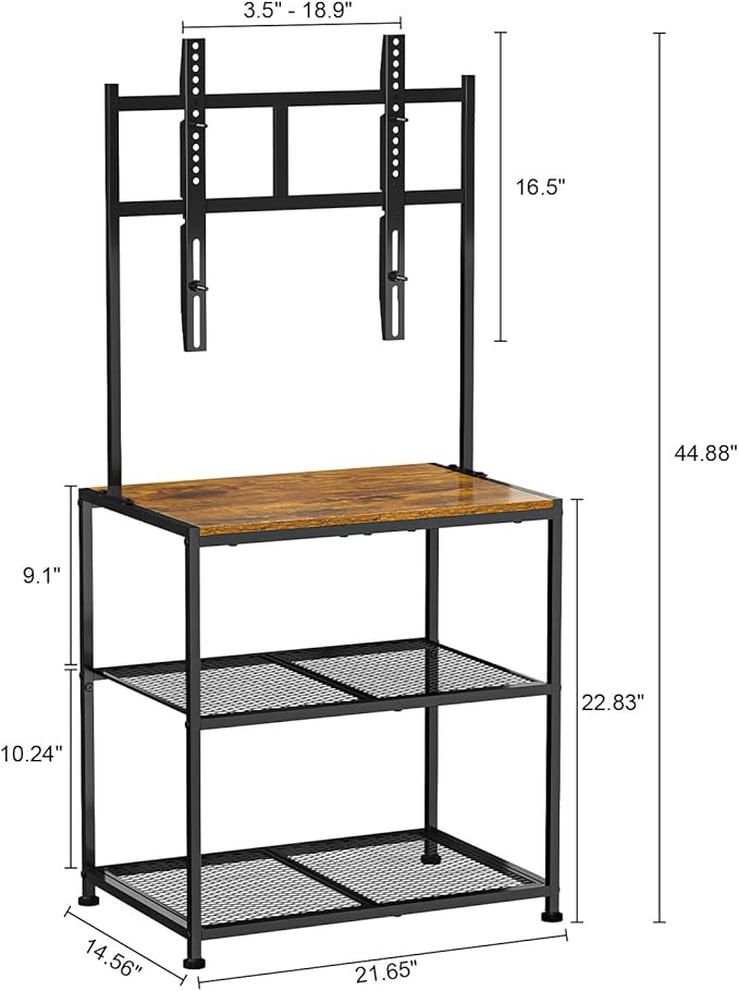 23 Inch to 50 Inch Floor Small Corner TV Stand