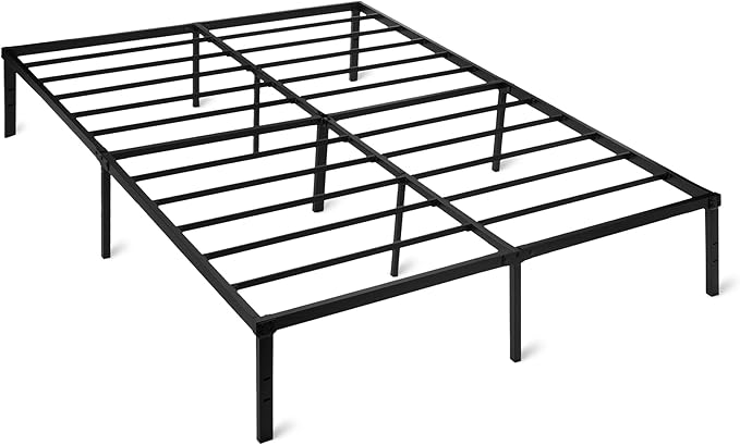 Amazon Basics Metal Bed Frame, Non-Foldable Platform