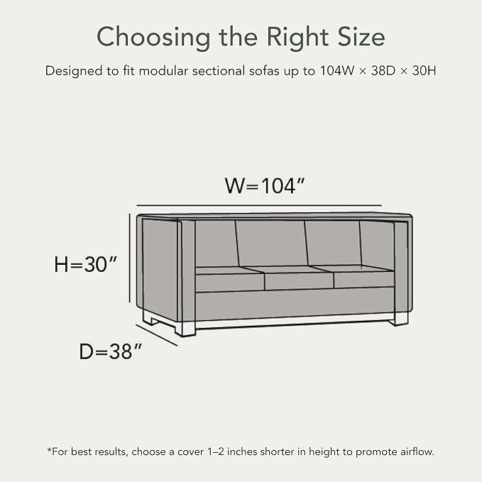 Covermates Modular Sectional Sofa Cover