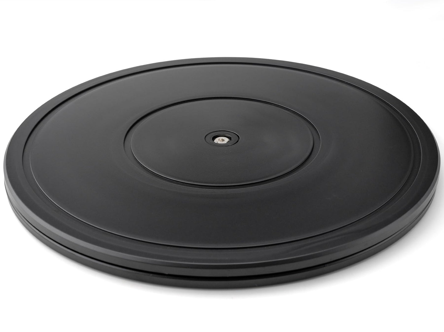 Famgee 12 Inch Heavy Duty Lazy Susan Turntable Rotating Swivel Stand with Steel Ball Bearings for Flat Panel Monitors, Computer, TV, Speakers, Bonsai, Statue, Cabinet Organizer