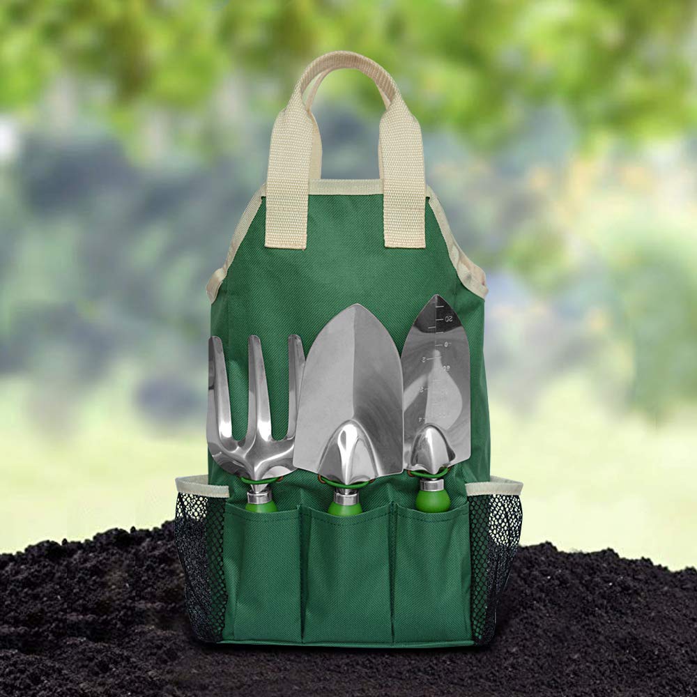 GardenHOME 11-Piece Gardening Tool Set – Garden Kit with Tote Bag, Apron & Accessories, Perfect Gardening Gifts for Women, Moms, and Beginners