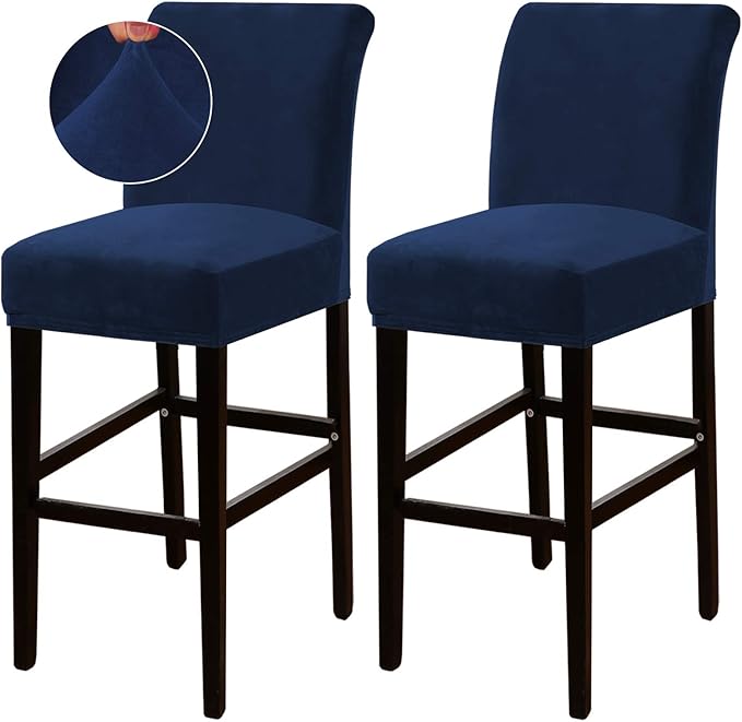 Turquoize Bar Stool Covers 2 Pack Bar Stool Covers
