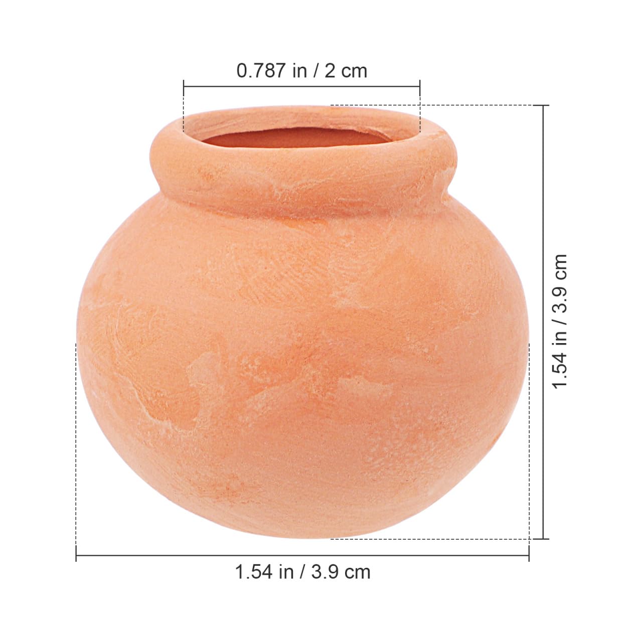 Toddmomy Miniature Terracotta Succulent Pots 12Pcs Mini Clay Flower Planting Pots for Indoor Plants, Cactus, Fairy Garden, DIY Crafts, Home Decor Accessories