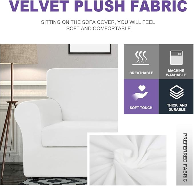 ZNSAYOTX Luxury Chair Slipcovers
