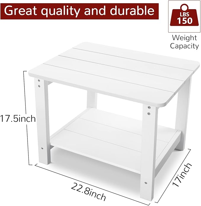 Stoog All-Weather Patio Rocking Chairs Set of 2