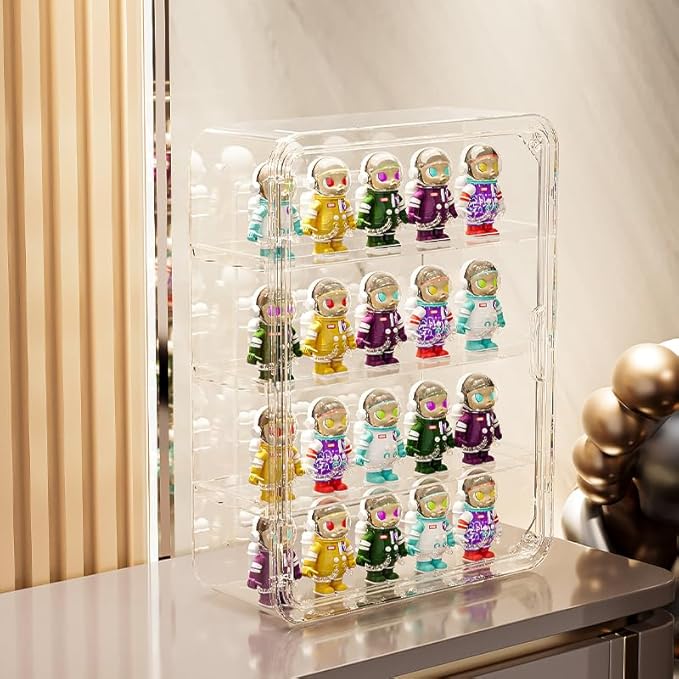 BOHOIDEE 4 Tiers Clear Display Case