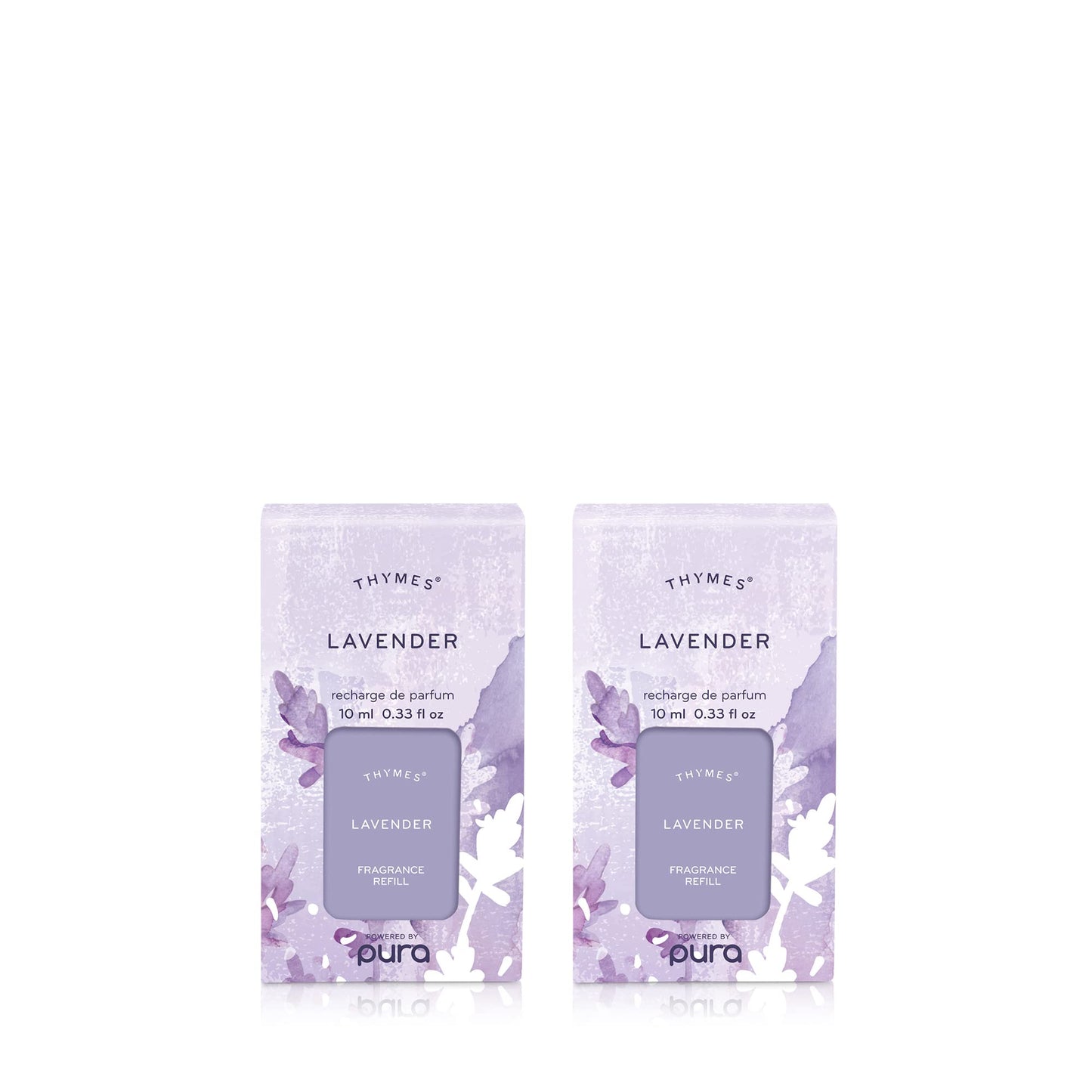 Thymes Pura Refills – 2 Pack of Oil Diffuser Scents – Long-Lasting Pura Diffuser Refills – Premium Home Fragrance – Notes Siberian Fir Needles, Cedarwood & Sandalwood (Frasier Fir, Pack of 2)