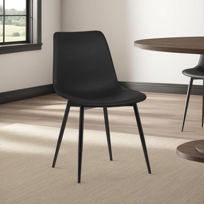 Armen Living Monte Mid Century Modern Dining Accent Chair